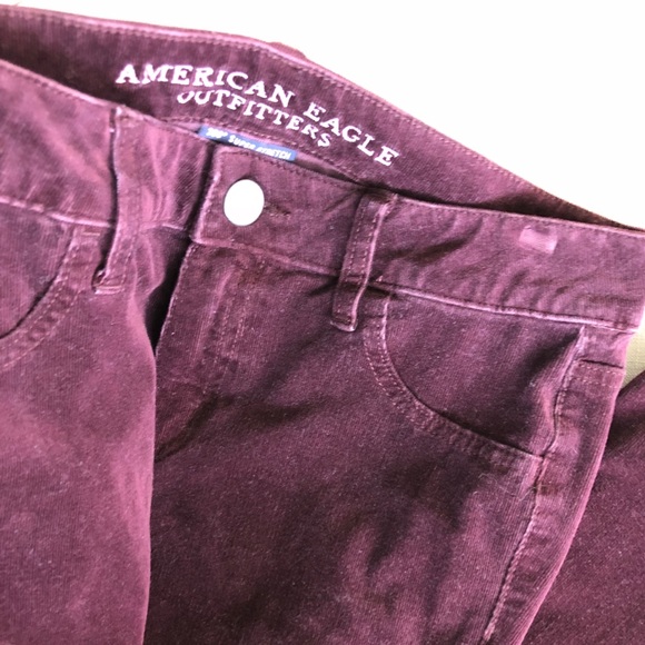 AMERICAN EAGLE PURPLE JEGGINGS size 4 - Picture 3 of 8